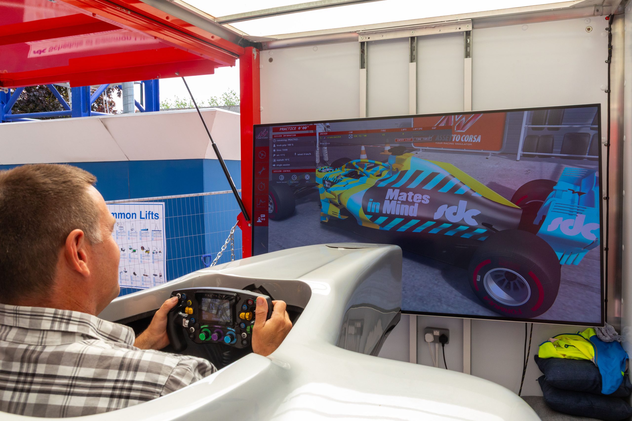 SDC’s F1 Simulator Tour Raises Money for Mental Health Charity